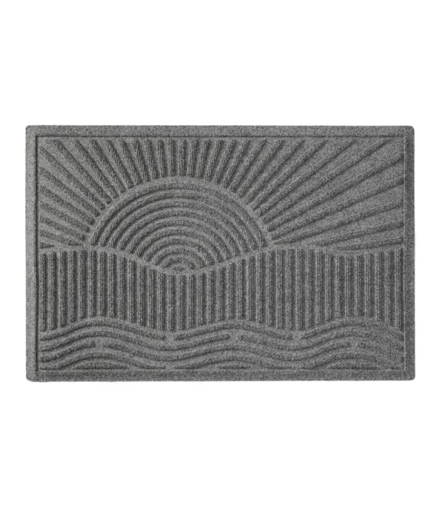 Mac Carpet Rain Set Of 2 Pieces Solid Door Mat 85 Cm × 55 Cm - Light