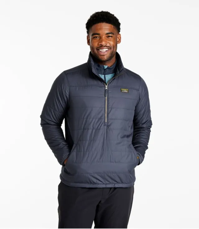 Men's Lakewashed Double-Knit Quarter-Zip Pullover