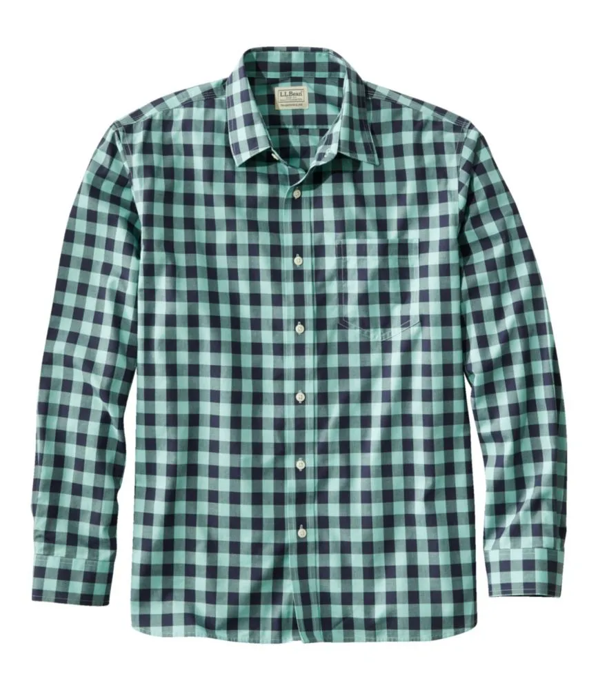 Men's Bean's Wrinkle-Free Everyday Shirt, Traditional Untucked Fit, Plaid