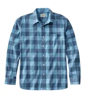 Men's Bean's Wrinkle-Free Everyday Shirt, Traditional Untucked Fit, Plaid, Long-Sleeve