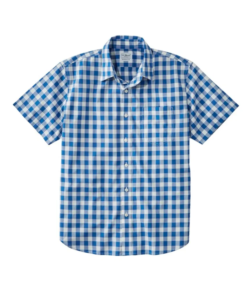 Men's Bean's Wrinkle-Free Everyday Shirt, Traditional Untucked Fit, Plaid