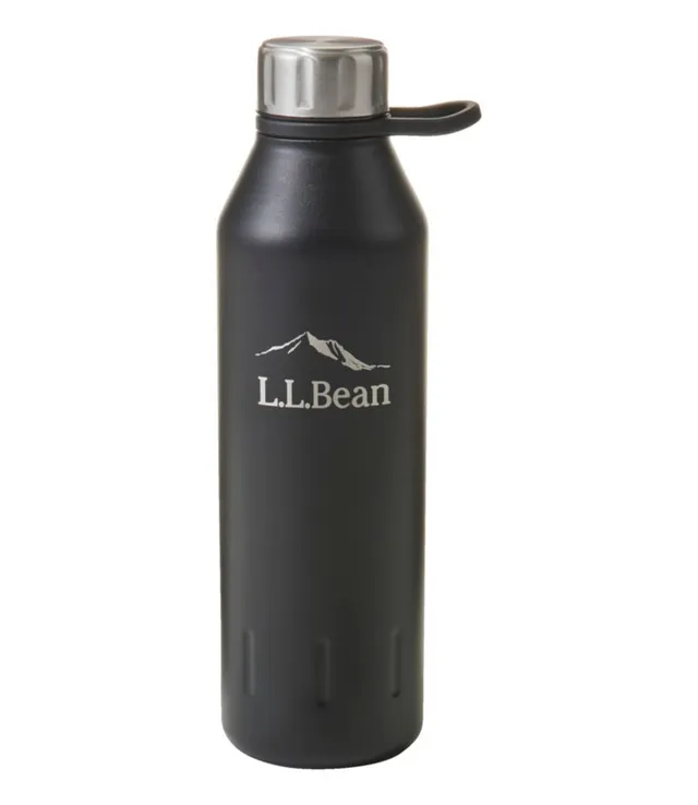 Nalgene Sustain Wide Mouth Water Bottle with L.L.Bean Print, 32 oz. Melon Ball/Forest, Copolyester