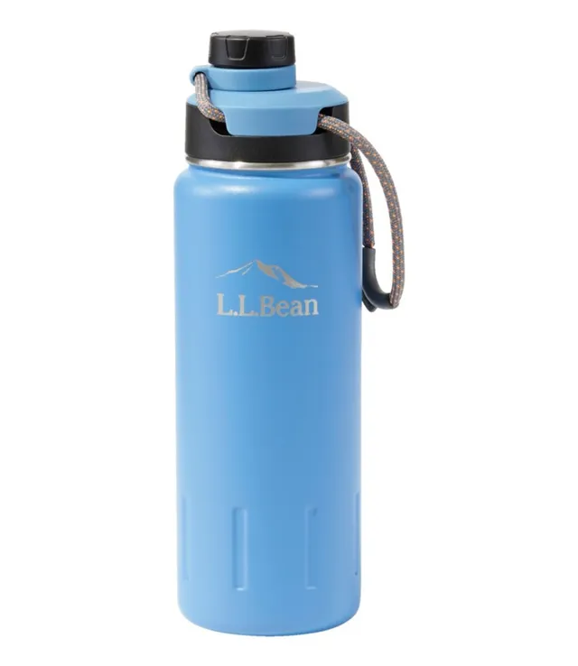 L.L.Bean Insulated Bean Canteen Water Bottle Emerald Spruce Regular, Stainless Steel