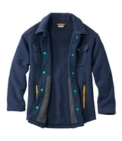 Kids' Cozy Fleece Shirt Jacket