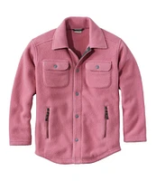 Kids' Cozy Fleece Shirt Jacket