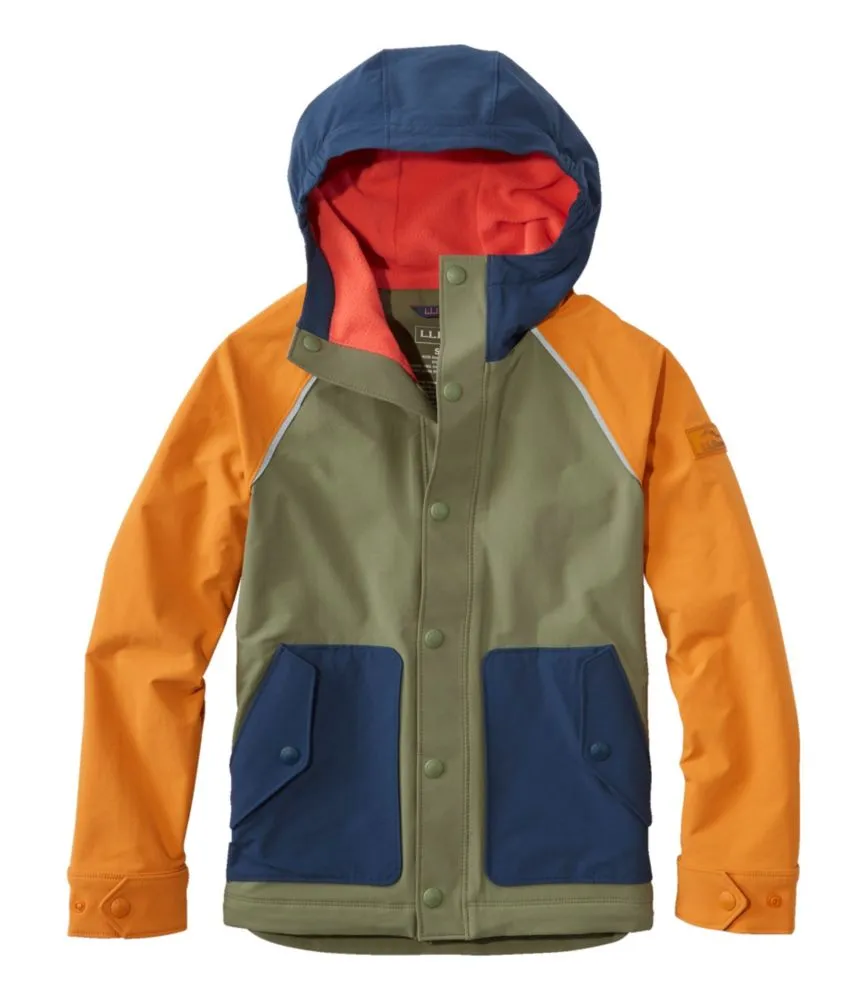 Kids' Boundless Softshell Jacket, Colorblock