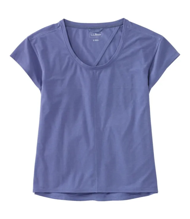 Modern Rib Square-Neck Cropped T-Shirt