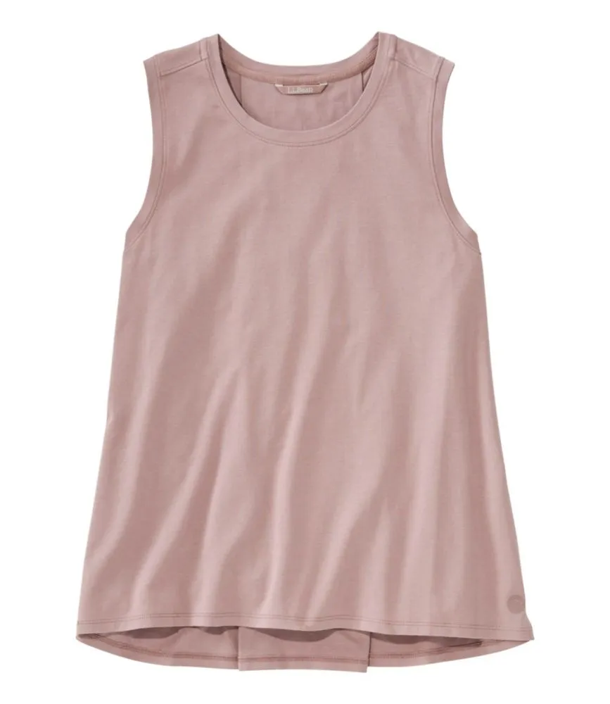 Women's Beyond Soft Tank, Pleat-Back