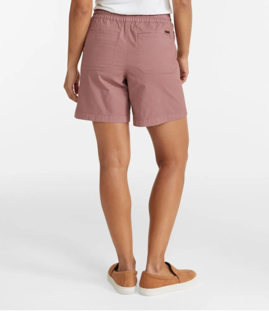 L.L. Bean Women's Stretch Ripstop Pull-On Shorts, 7