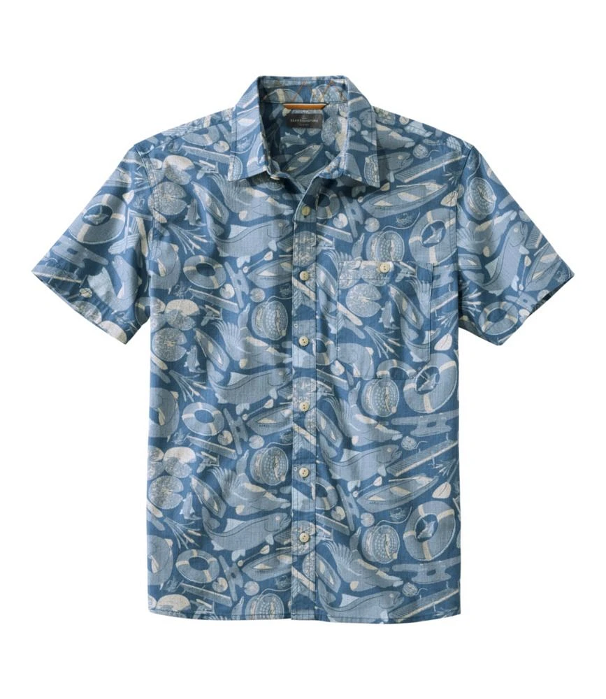 Men's Signature Vacationland Shirt, Short-Sleeve, Slim Fit