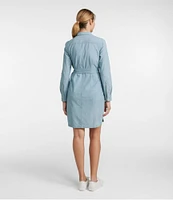 Women's Signature Camp Shirt Dress, Button-Front