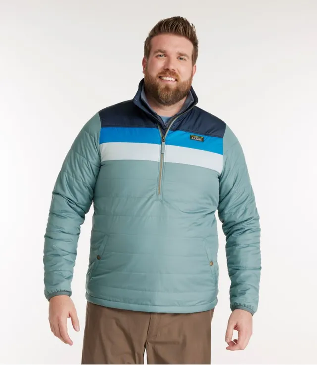 Men's Lakewashed Double-Knit Quarter-Zip Pullover