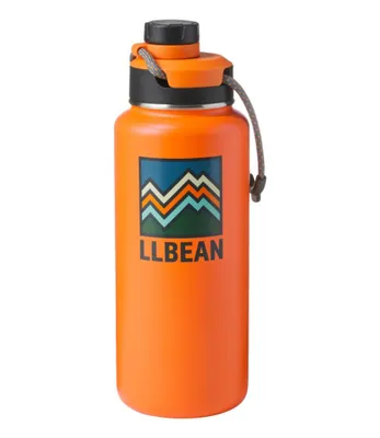 L.L.Bean Insulated Bean Canteen Water Bottle, Print