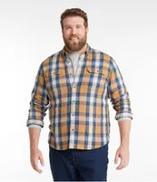 Men's Wicked Soft Flannel Shirt, Slightly Fitted Untucked Fit