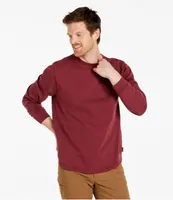 Men's BeanBuilt Cotton Tee, Without Pocket, Long-Sleeve