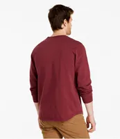 Men's BeanBuilt Cotton Tee, Without Pocket, Long-Sleeve