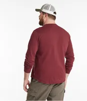 Men's BeanBuilt Cotton Tee, Without Pocket, Long-Sleeve