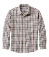 Men's Wrinkle-Free Ultrasoft Brushed Cotton Shirt, Long-Sleeve, Traditional Untucked Fit