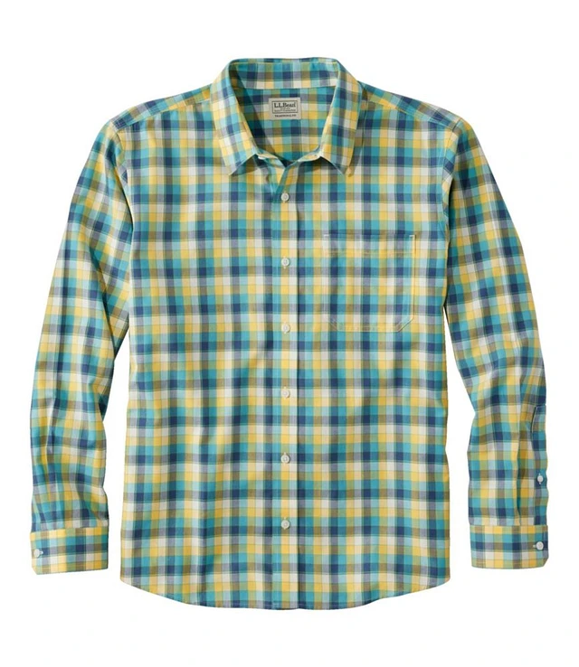 Men&#039;s Comfort Stretch L.L. Bean Tee Shirt, Long-Sleeve Size Large Tall