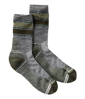 Men's Smartwool Hike Light Cushion Mid Crew Stripe Sock