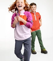 Kids' Fitness Fleece, Quarter-Zip