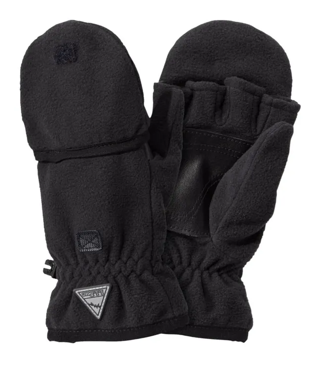 Kids' Cold Buster Waterproof Gloves Classic Black Large, Synthetic/Nylon | L.L.Bean