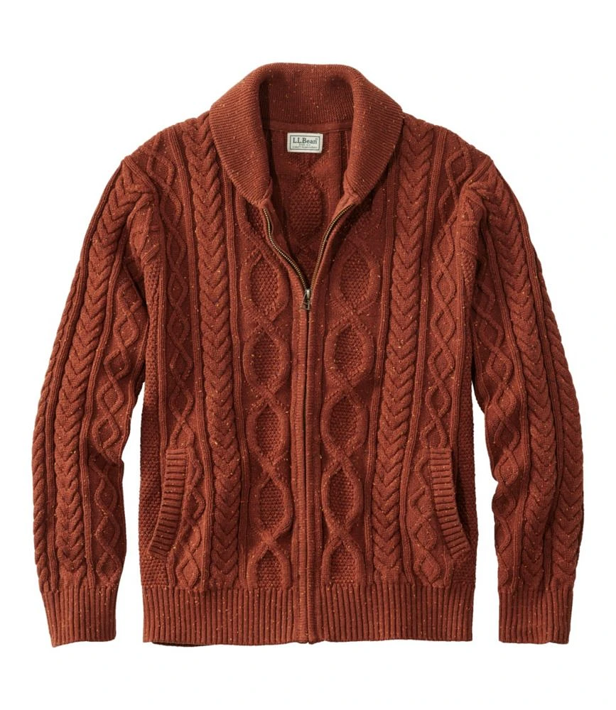 Men's Bean's Heritage Soft Cotton Fisherman Sweater