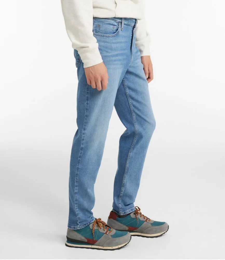 L.L.Bean 1912 Jeans, Mid-Rise Straight-Leg Lined