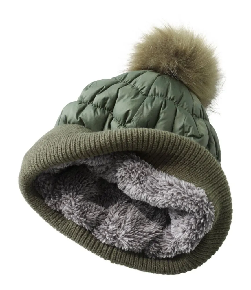 L.L.Bean Women's Windproof Pom Hat