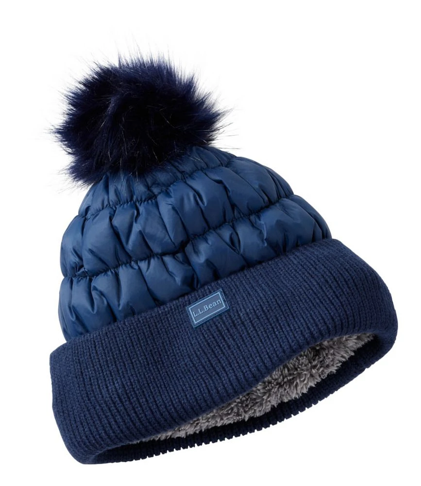 Women's Puffer Pom Hat