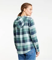 Women's Soft-Brushed Flannel Hoodie