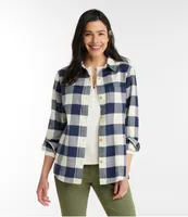 Women's Soft-Brushed Flannel Shirt