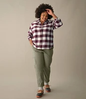 Women's Soft-Brushed Flannel Shirt