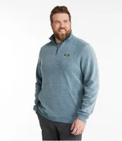 Men's Tumbled Sherpa, Quarter-Zip Pullover