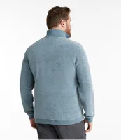 Men's Tumbled Sherpa, Quarter-Zip Pullover