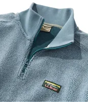 Men's Tumbled Sherpa, Quarter-Zip Pullover