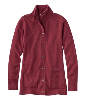 Women's Classic Cashmere Button-Front Cardigan