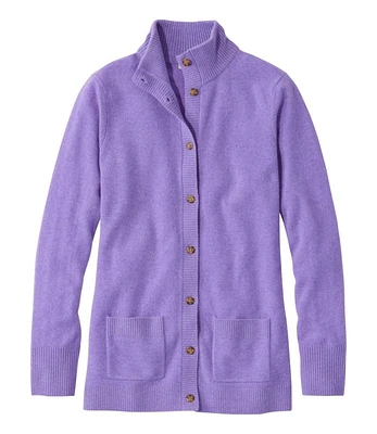 Women's Classic Cashmere Button-Front Cardigan