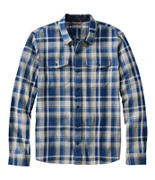 Men's Signature Washed Indigo Shirt, Long-Sleeve