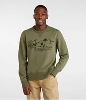 Men's Signature Rugged Crewneck Sweatshirt, Print