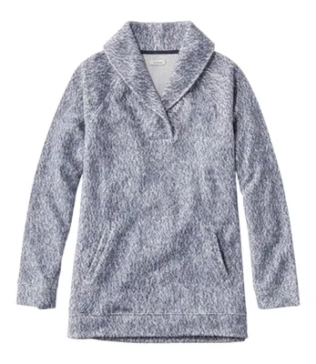 Women's Heritage Marled Fleece, Shawl Collar