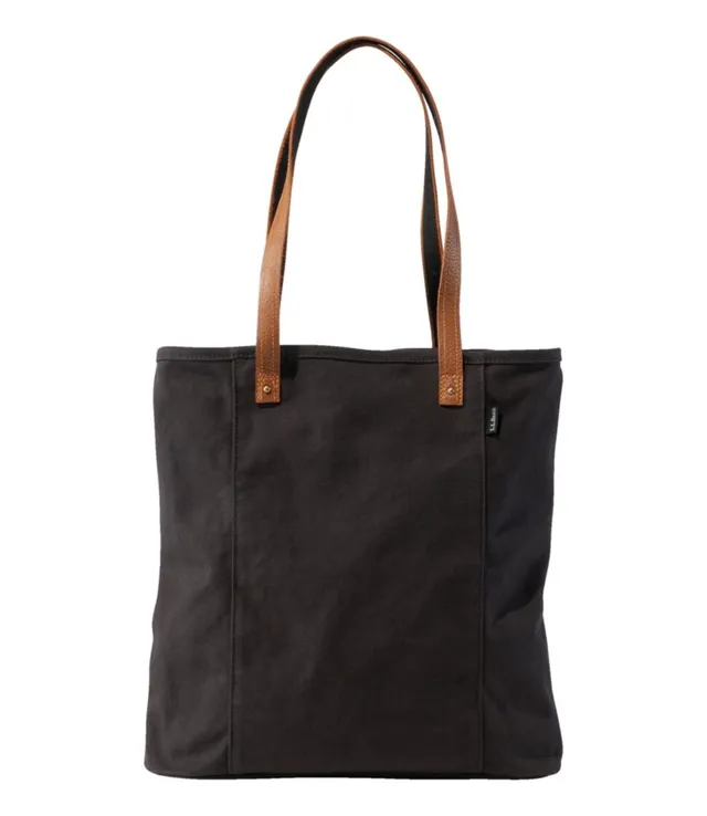 Boat and Tote, Zip-Top with Pocket Black/Black, Canvas/Rubber/Nylon | L.L.Bean