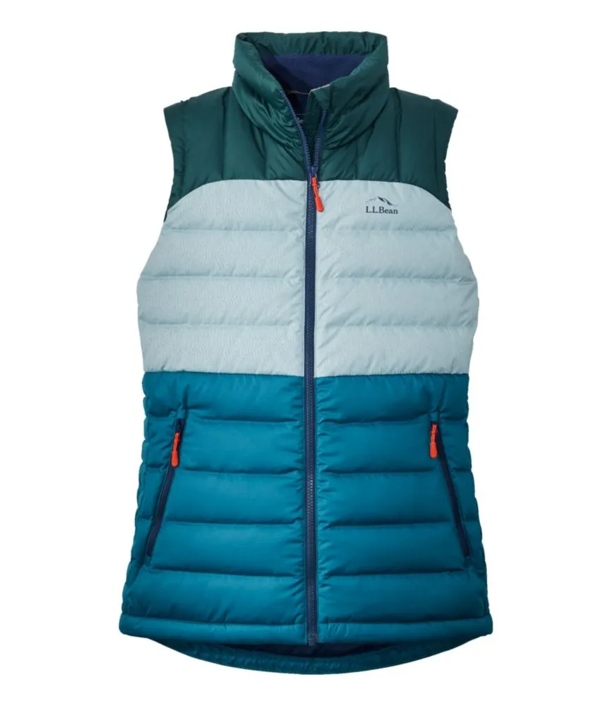 Women's Bean's Down Vest, Reflective