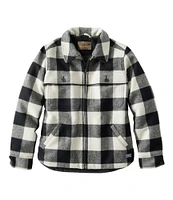 Women's Maine Guide Zip Front Jac-Shirt with Primaloft, Plaid