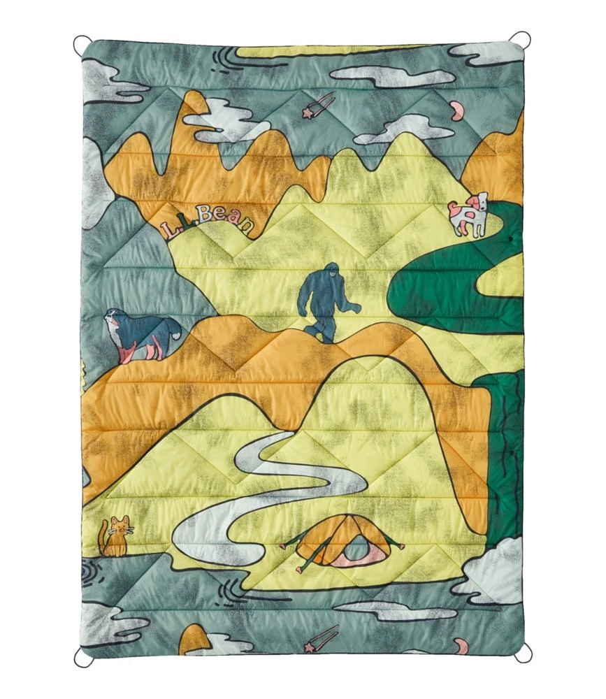 L.L.Bean Puffer Blanket