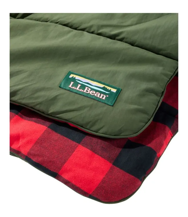 L.L.Bean Flannel Sleep Pants, Plaid Fleece-Lined