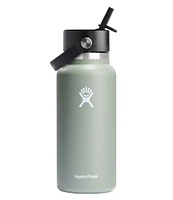 Hydro Flask Wide Mouth Water Bottle with Flex Straw Cap