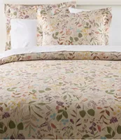 Birch Floral Percale Comforter Cover Collection