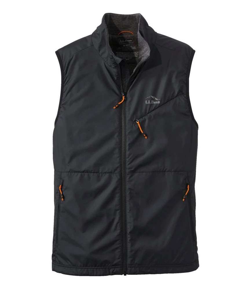 Men's Bean's Performance Fleece-Lined Windbreaker Vest