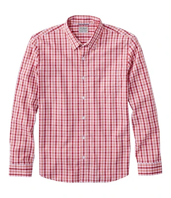 Men's Comfort Stretch Performance® Shirt, Long-Sleeve, Slightly Fitted Untucked Fit